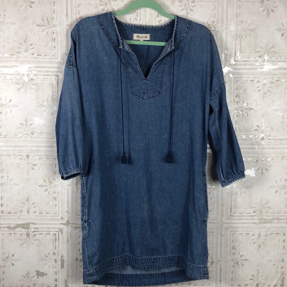 Madewell‎ | Artiste Chambray Dress with Pockets